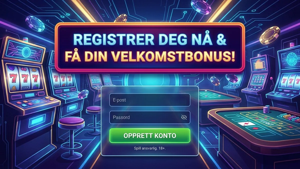 Registrer deg med bonus